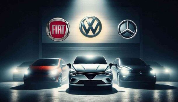 FIAT, Mercedes e Volkswagen prese in contropiede: il marchio europeo ora ha un vantaggio di anni