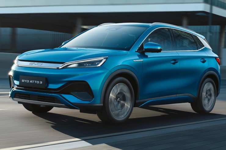 byd atto 3 novità sconto