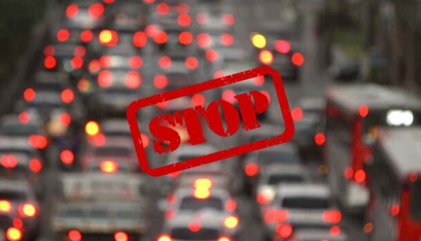 traffico stop segnale