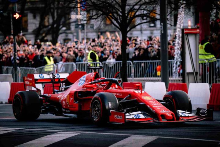 una Ferrari di Formula 1