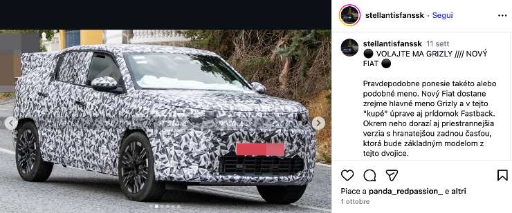 fiat grizzly novità auto