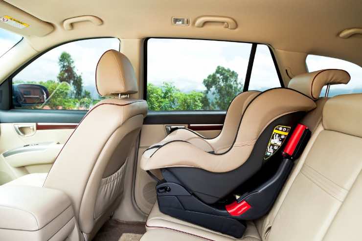 seggiolino novità multa sensore