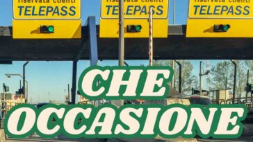 telepass gratis occasione