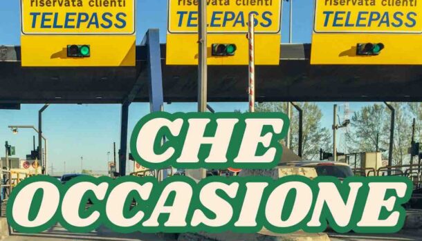 telepass gratis occasione