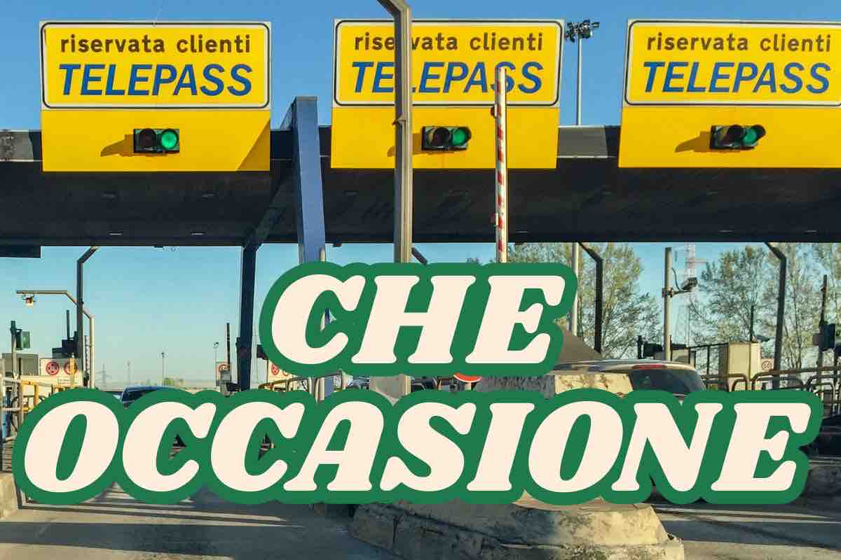 telepass gratis occasione
