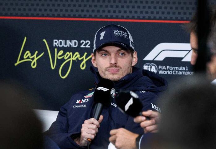 Max Verstappen in conferenza stampa