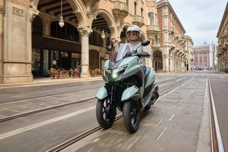 yamaha tricity 125 novità scooter Giappone
