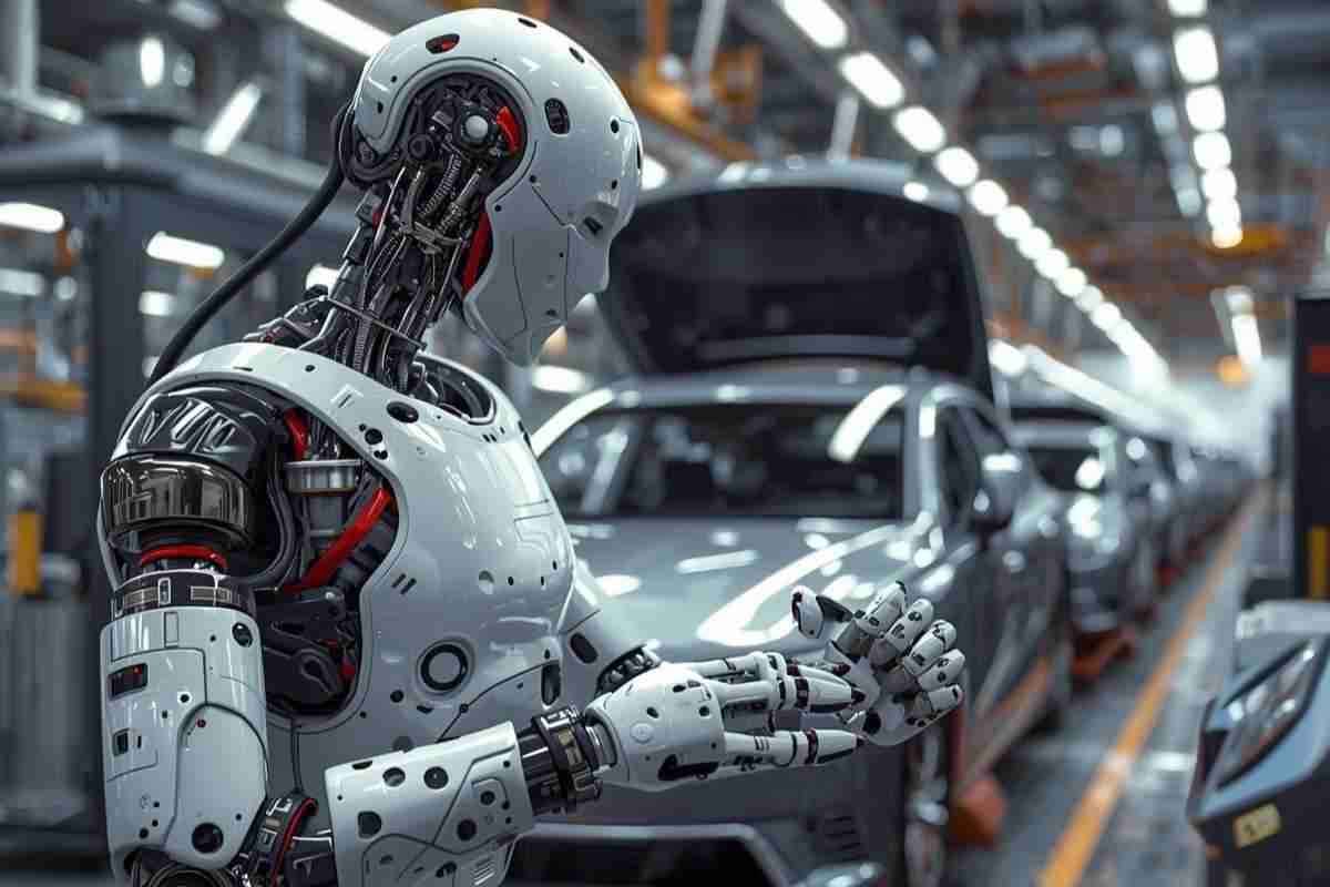 I robot nella produzione Hyundai