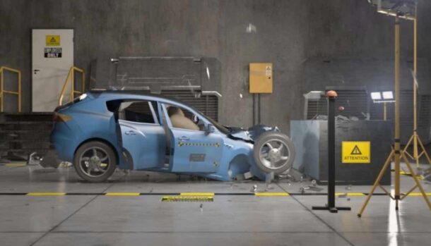 Crash test auto più sicura d'Europa