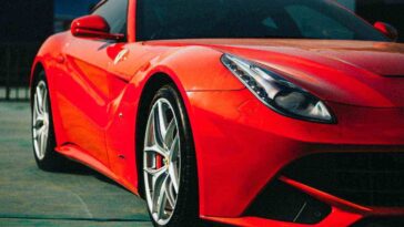 Lo scherzo in Ferrari