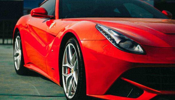 Lo scherzo in Ferrari