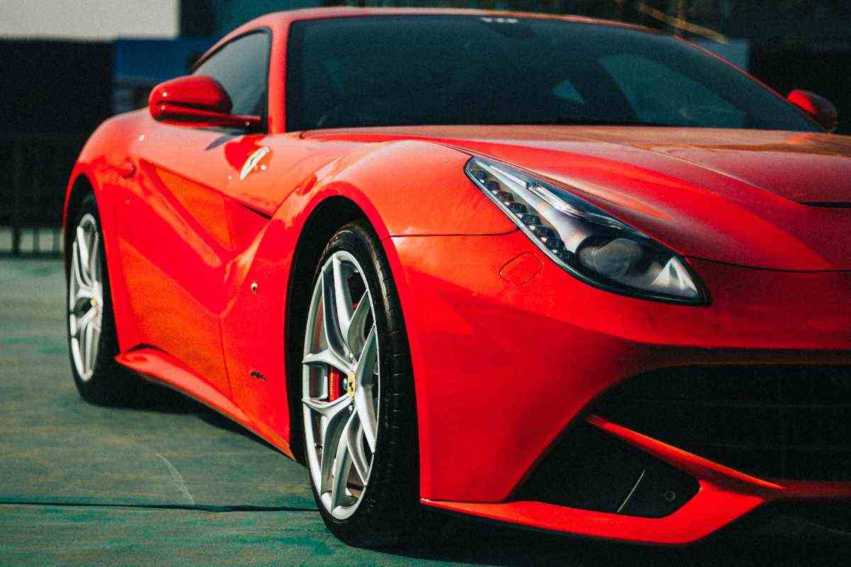 Lo scherzo in Ferrari