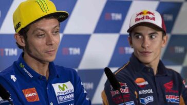 Marc Marquez e Valentino Rossi