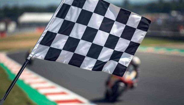 Il campione italiano di moto sul filo