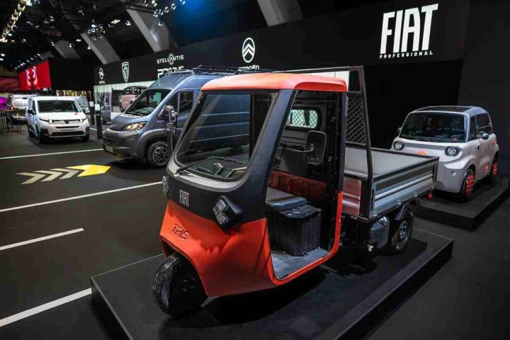 Fiat Tris in esposizione