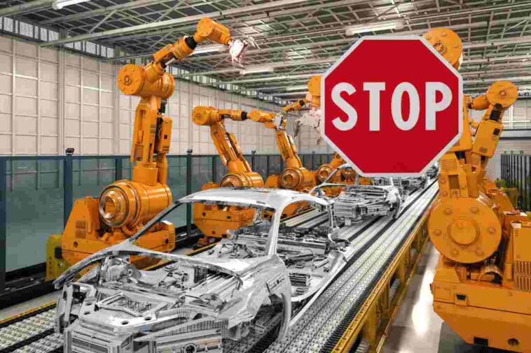 stop produzione auto