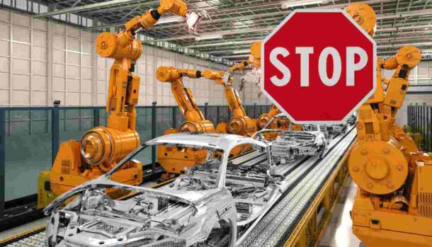 stop produzione auto