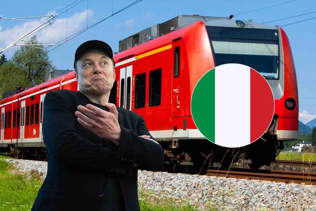 italo treno elon musk starlink