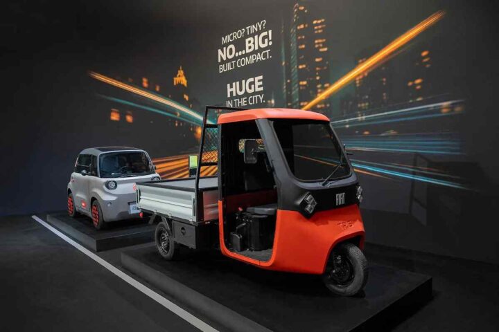 Fiat Tris in esposizione a Bruxelles