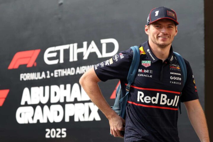 Max Verstappen sorridente