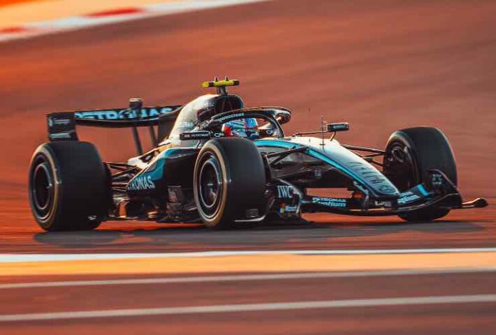 Andrea Kimi Antonelli più spinta