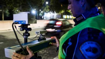 postazione autovelox mobile