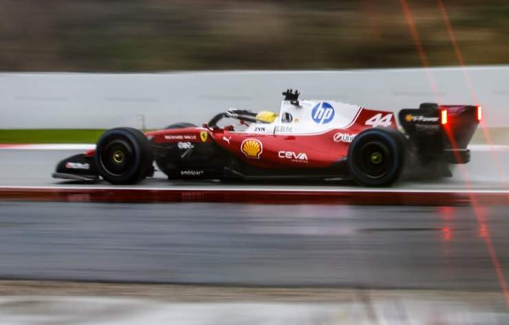 Lewis Hamilton soddisfazione nei test