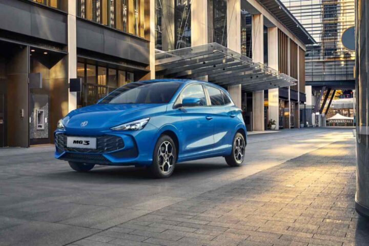 La citycar MG3 in mostra