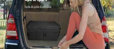 Donna con parcheggio