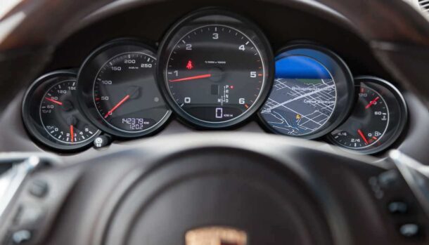 Porsche a tutta velocità