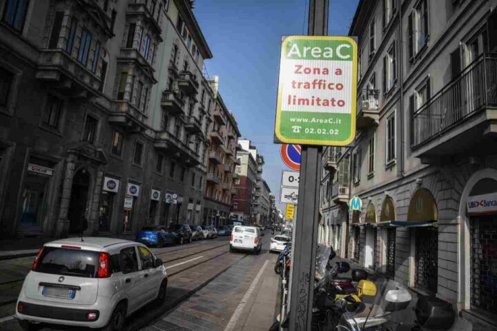 cartello area C Milano