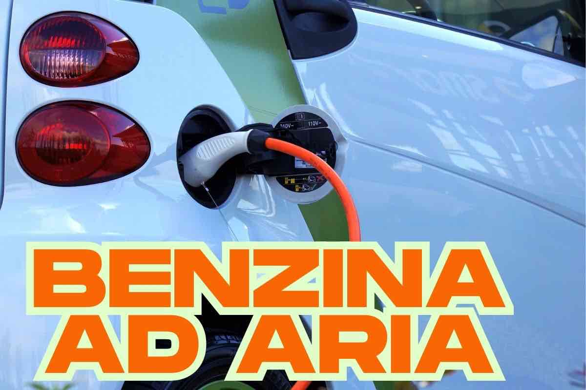 auto elettrica aircela carburante aria