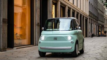 Fiat Topolino in strada