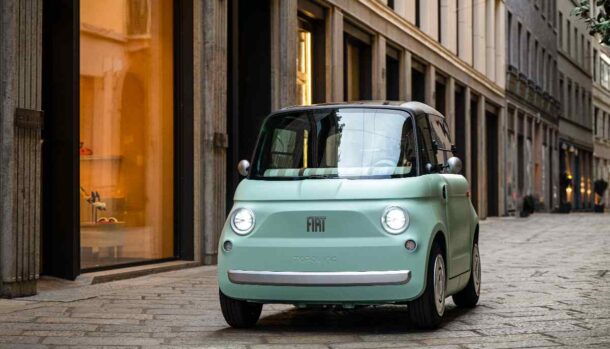 Fiat Topolino in strada