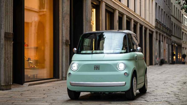 Fiat Topolino in strada