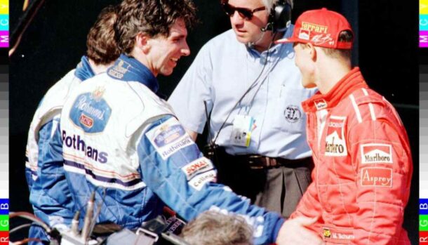 Damon Hill e Michael Schumacher
