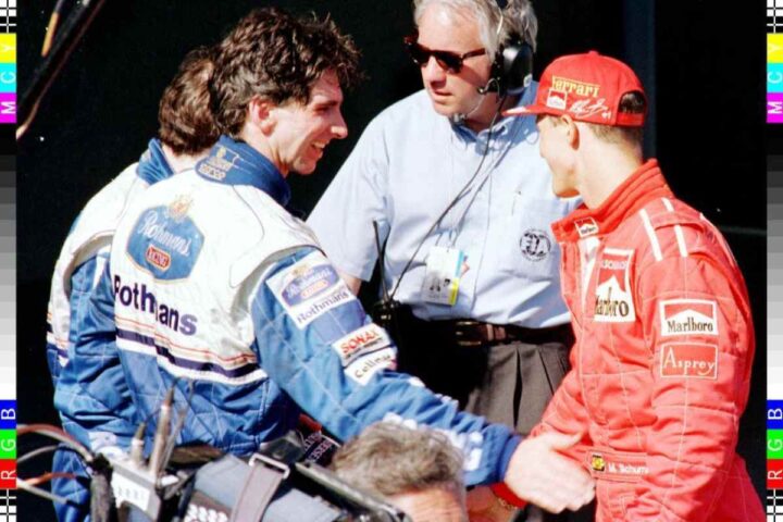 Damon Hill e Michael Schumacher
