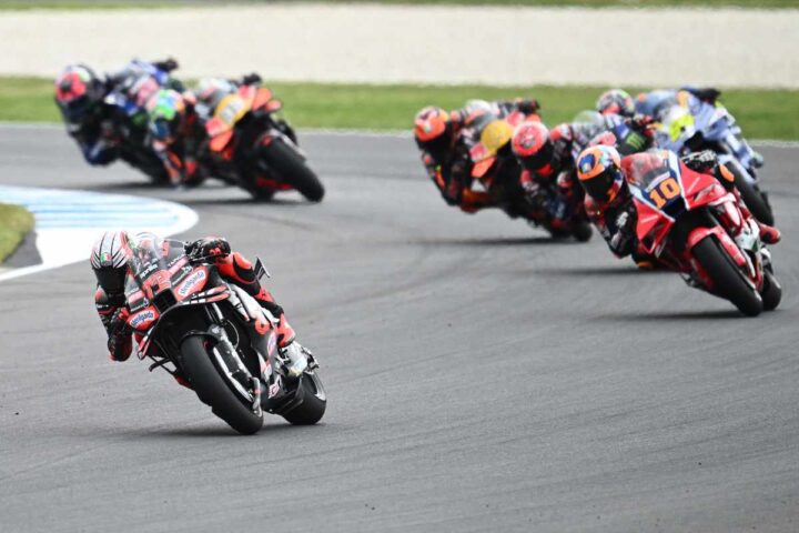 piloti in gara in MotoGP