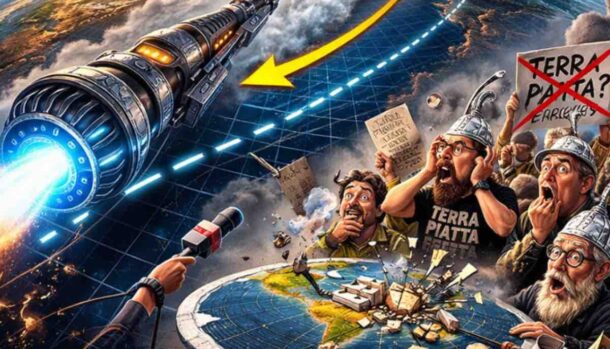 motore terrapiattisti nasa novità