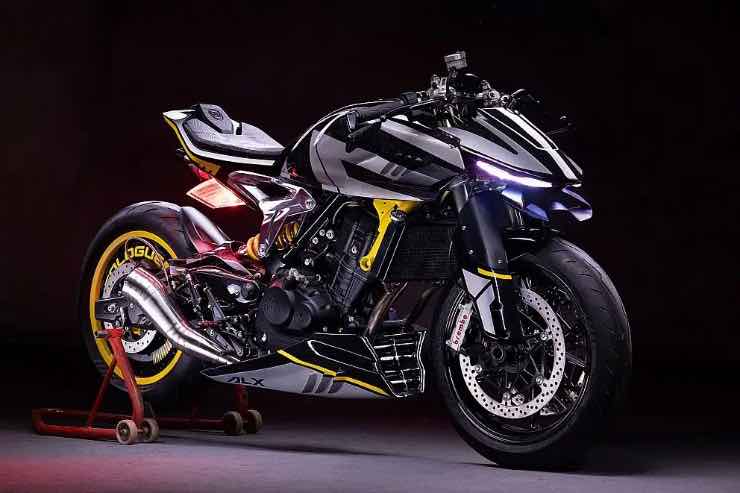 moto ai royal enfield guerrilla 450