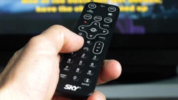 telecomando televisione