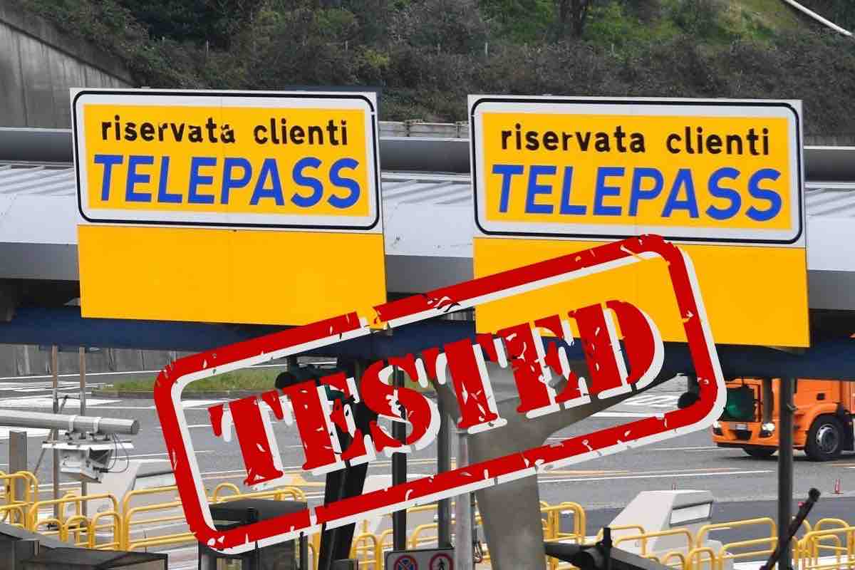 smartphone pagamento telepass pedaggio