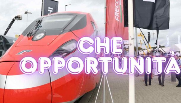 trenitalia novità occasione lavoro