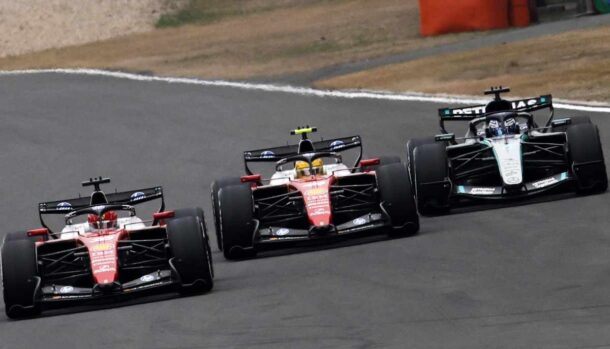 Le parole di Russell sul duello Ferrari