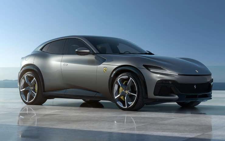 Ferrari Purosangue maxi aggiornamento