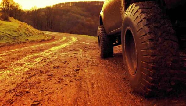 Gomme sgonfie nell’off-road