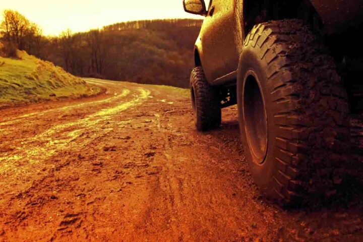 Gomme sgonfie nell’off-road