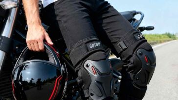 Ginocchiere motociclista