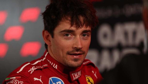 Charles Leclerc in conferenza stampa