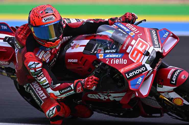 Marc Marquez per Tardozzi non è al meglio